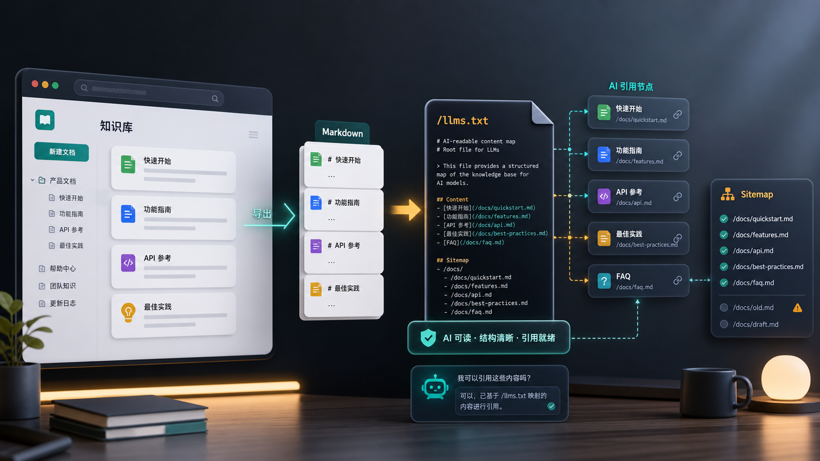 语雀知识库 llms.txt 编写指南